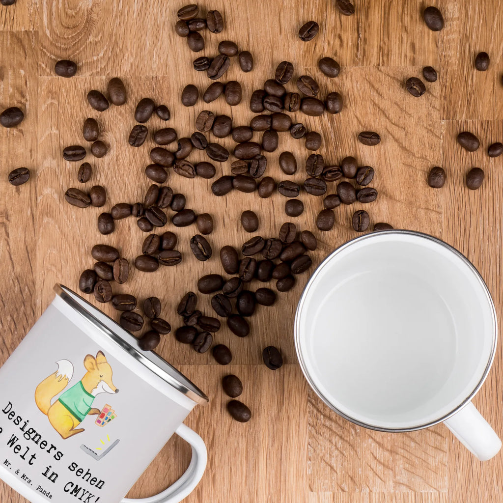 Enamel camping mug Designers sehen die Welt in CMYK! Kaffeebecher, Trinkbecher, Kaffeetasse, becher emaille, blechbecher, Emaille Tasse, emaillebecher, Campingtasse, Emailletasse, Teetasse, Emaille Becher, wandertasse, reisetasse, Reisebecher, Tasse Emaille, Becher, Tasse, Teebecher, wanderbecher, Pott, Metalltasse, Blechtasse, Campingbecher, metallbecher, Geschenk, Schenken, Jubiläum, Danke, Dankeschön, Beruf, Ausbildung, Abschied, Rente, Kollege, Kollegin, Arbeitskollege, Mitarbeiter, Firma