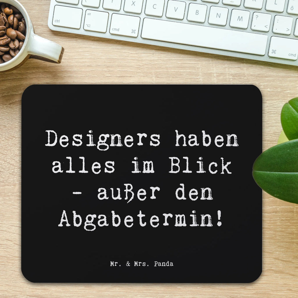 Mouse mat Saying Designers haben alles im Blick - außer den Abgabetermin! Computer zubehör, Mausunterlage, Büroausstattung, Designer Mauspad, Mousepad, Mauspad Büro, Arbeitszimmer, PC Zubehör, Einzigartiges Mauspad, Mauspad, Beruf, Ausbildung, Jubiläum, Abschied, Rente, Kollege, Kollegin, Geschenk, Schenken, Arbeitskollege, Mitarbeiter, Firma, Danke, Dankeschön