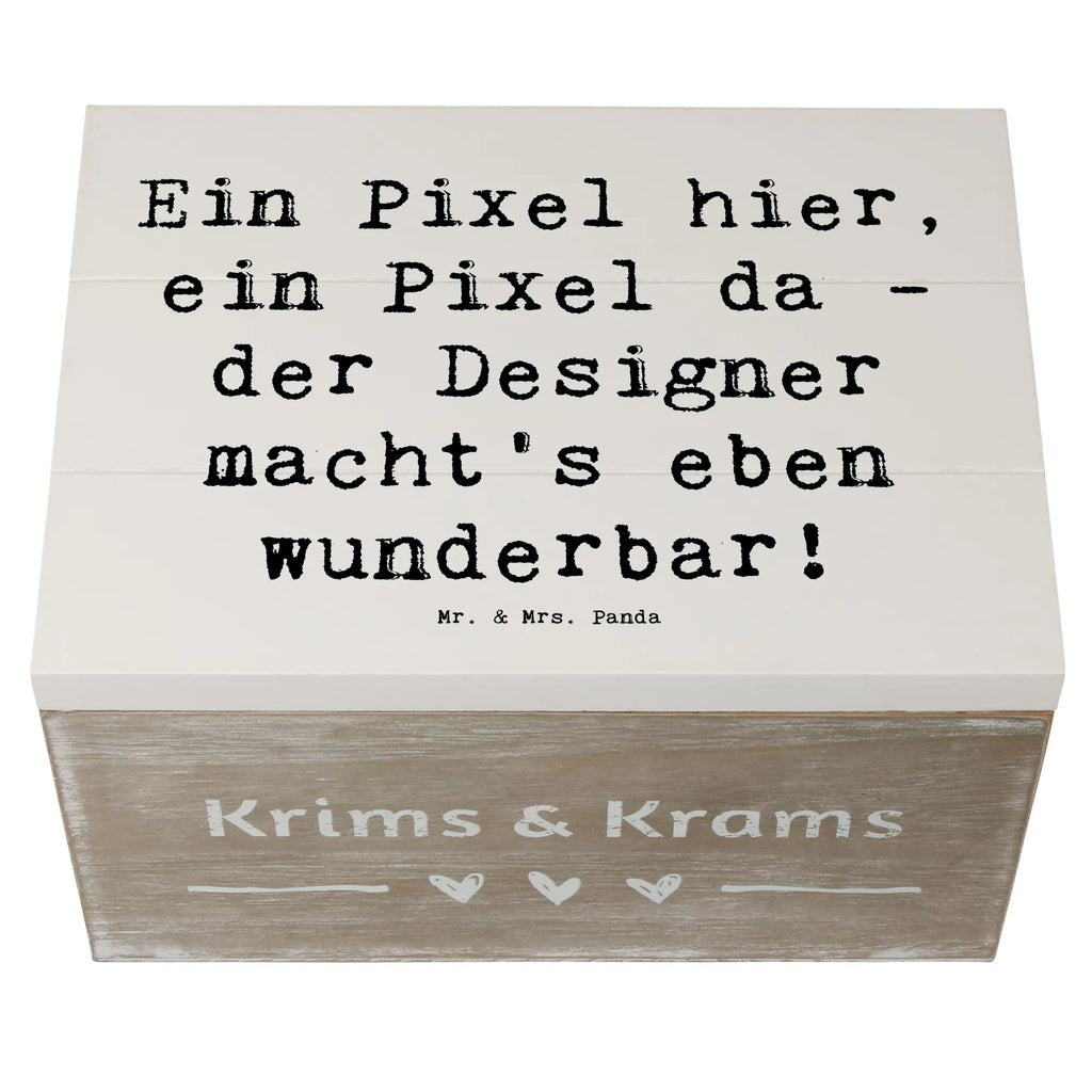 Holzkiste Spruch Designer Pixel Kunst Geschenkdose, Holzkiste, Dekokiste, Erinnerungskiste, Aufbewahrungsbox, Kiste, Schatzkiste, Truhe, Geschenkbox, XXL, Schatulle, Erinnerungsbox, Beruf, Ausbildung, Jubiläum, Abschied, Rente, Kollege, Kollegin, Geschenk, Schenken, Arbeitskollege, Mitarbeiter, Firma, Danke, Dankeschön