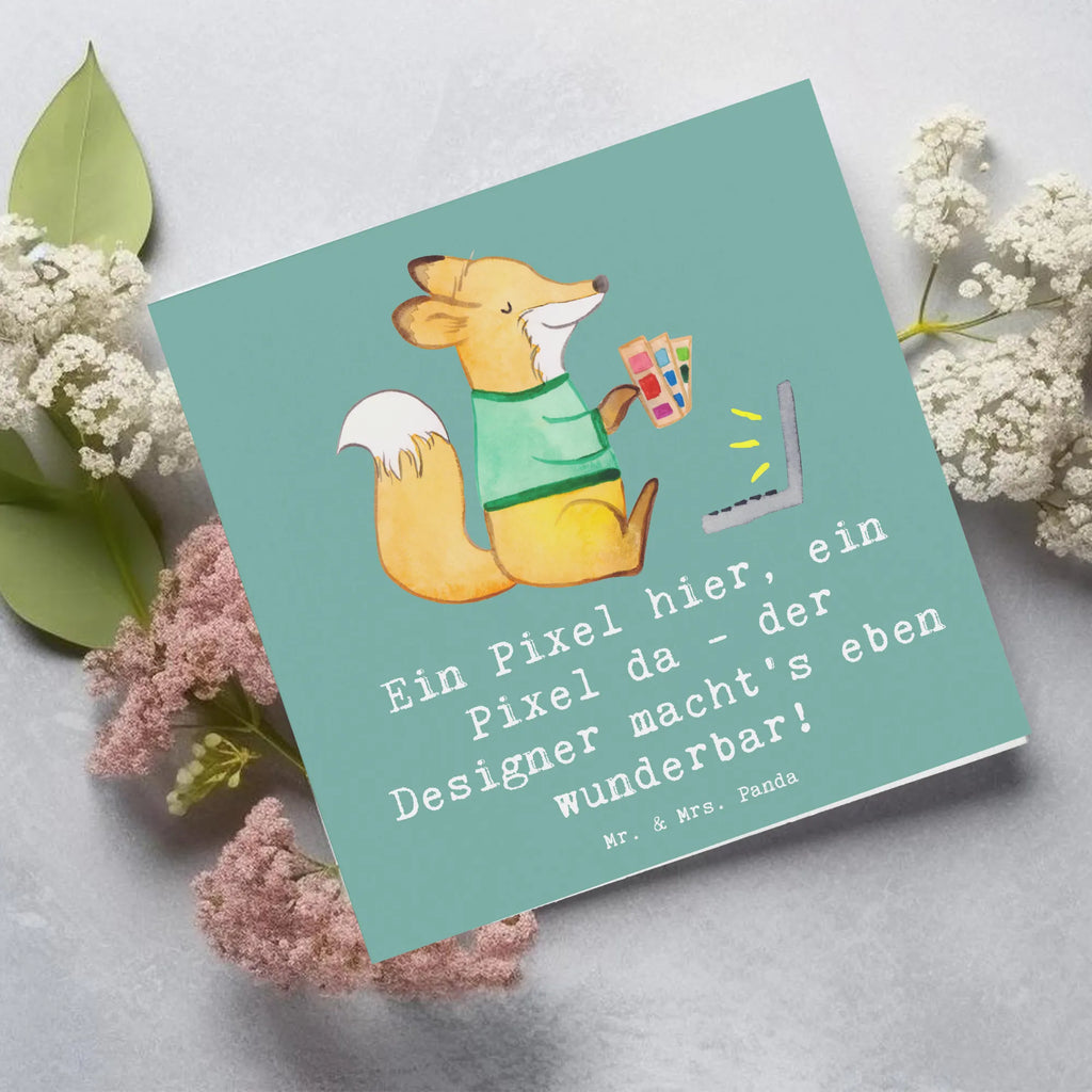 Deluxe Karte Designer Pixel Kunst Hochwertige Grußkarte, Karte, Hochzeitskarte, Grußkarte, Klappkarte, Geburtstagskarte, Glückwunschkarte, Einladungskarte, Hochwertige Klappkarte, Beruf, Ausbildung, Jubiläum, Abschied, Rente, Kollege, Kollegin, Geschenk, Schenken, Arbeitskollege, Mitarbeiter, Firma, Danke, Dankeschön