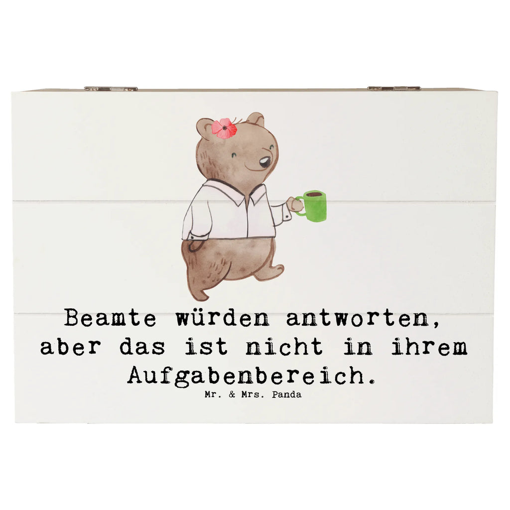 Holzkiste Beamtin Humor Holzkiste, Geschenkbox, Dekokiste, Aufbewahrungsbox, Geschenkdose, Kiste, Schatzkiste, Truhe, Erinnerungsbox, Erinnerungskiste, XXL, Schatulle, Beruf, Ausbildung, Jubiläum, Abschied, Rente, Kollege, Kollegin, Geschenk, Schenken, Arbeitskollege, Mitarbeiter, Firma, Danke, Dankeschön