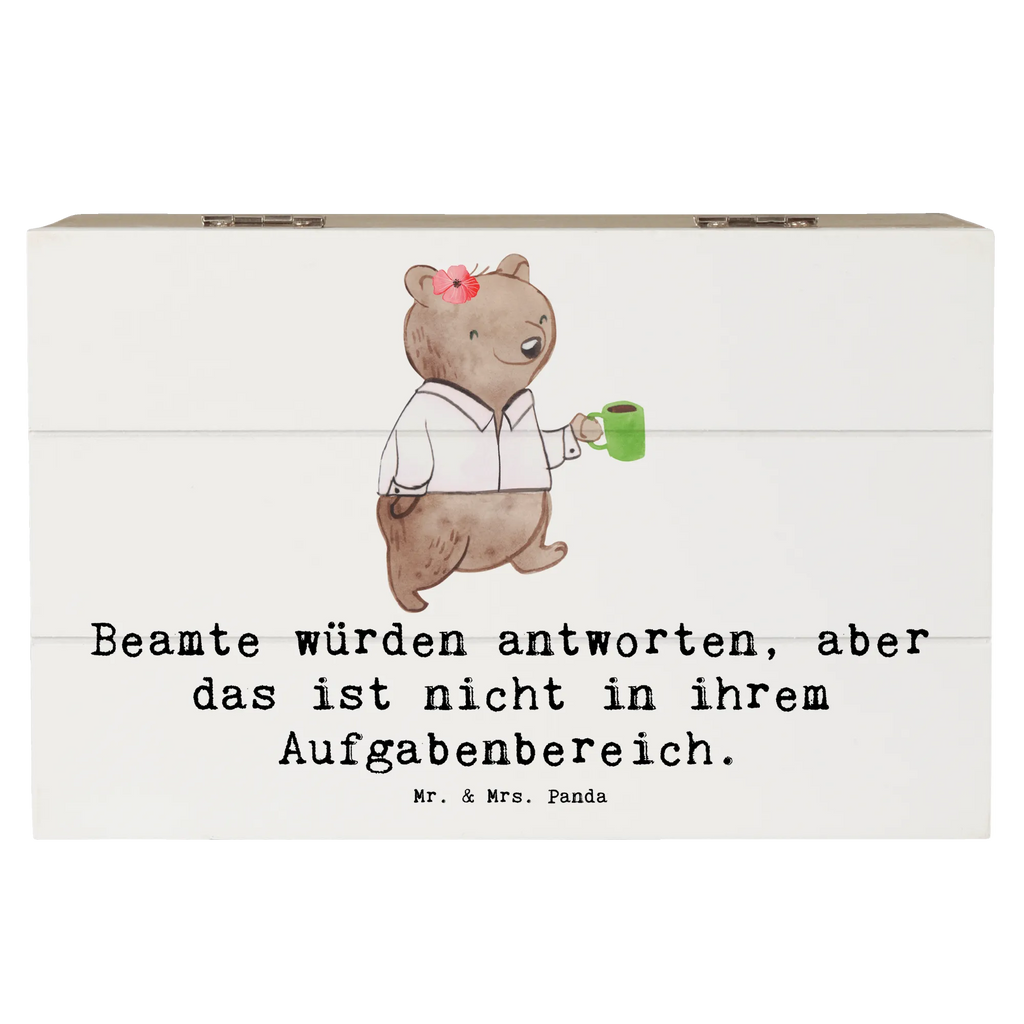 Holzkiste Beamtin Humor Holzkiste, Geschenkbox, Dekokiste, Aufbewahrungsbox, Geschenkdose, Kiste, Schatzkiste, Truhe, Erinnerungsbox, Erinnerungskiste, XXL, Schatulle, Beruf, Ausbildung, Jubiläum, Abschied, Rente, Kollege, Kollegin, Geschenk, Schenken, Arbeitskollege, Mitarbeiter, Firma, Danke, Dankeschön