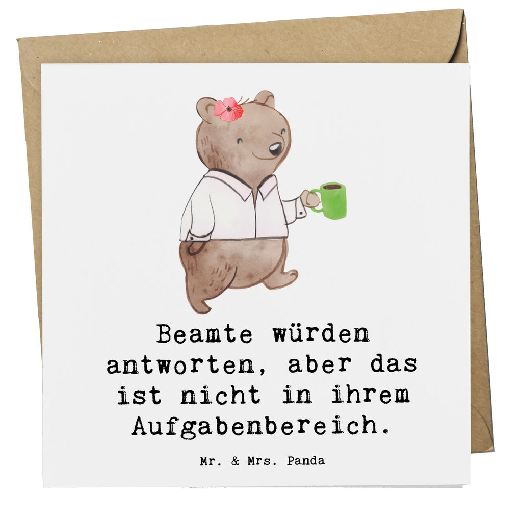 Deluxe Karte Beamtin Humor Hochwertige Grußkarte, Klappkarte, Hochwertige Klappkarte, Karte, Glückwunschkarte, Geburtstagskarte, Einladungskarte, Hochzeitskarte, Grußkarte, Beruf, Ausbildung, Jubiläum, Abschied, Rente, Kollege, Kollegin, Geschenk, Schenken, Arbeitskollege, Mitarbeiter, Firma, Danke, Dankeschön