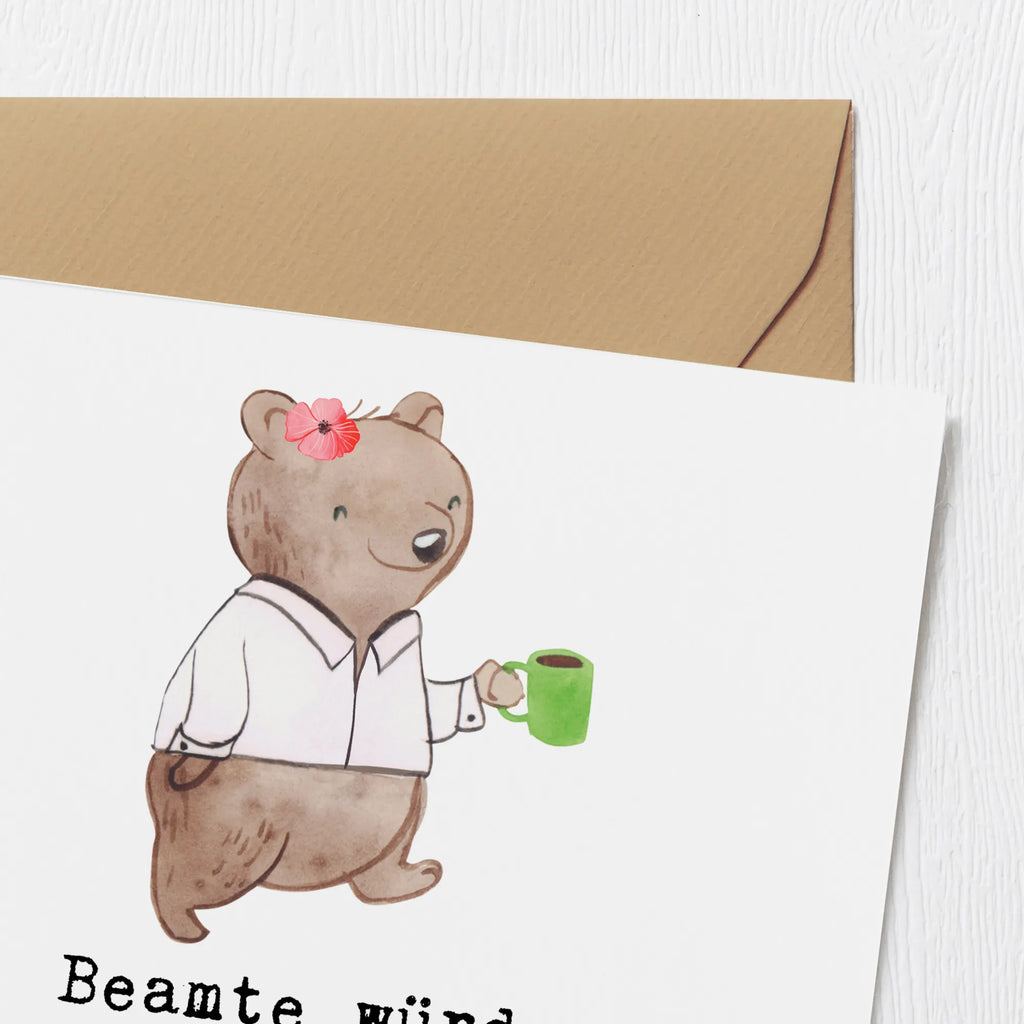 Deluxe Karte Beamtin Humor Hochwertige Grußkarte, Klappkarte, Hochwertige Klappkarte, Karte, Glückwunschkarte, Geburtstagskarte, Einladungskarte, Hochzeitskarte, Grußkarte, Beruf, Ausbildung, Jubiläum, Abschied, Rente, Kollege, Kollegin, Geschenk, Schenken, Arbeitskollege, Mitarbeiter, Firma, Danke, Dankeschön