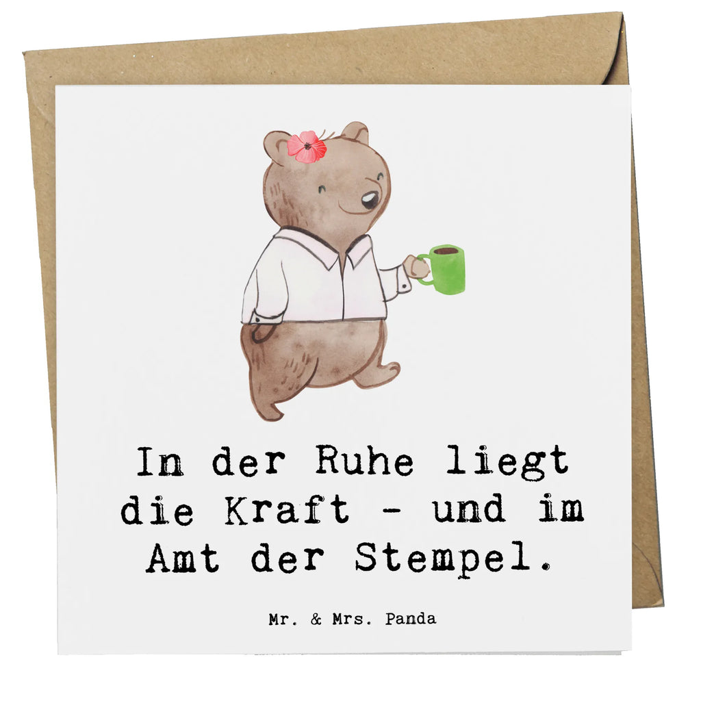 Deluxe Karte Beamtin Kraft Glückwunschkarte, Geburtstagskarte, Grußkarte, Hochwertige Klappkarte, Karte, Hochzeitskarte, Hochwertige Grußkarte, Einladungskarte, Klappkarte, Beruf, Ausbildung, Jubiläum, Abschied, Rente, Kollege, Kollegin, Geschenk, Schenken, Arbeitskollege, Mitarbeiter, Firma, Danke, Dankeschön