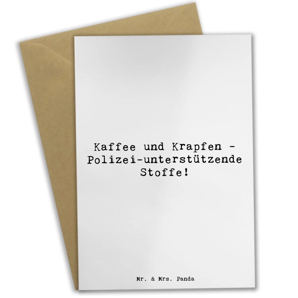 Grußkarte Spruch Polizist Kaffee Krapfen Klappkarte, Geburtstagskarte, Ansichtskarten, Glückwunschkarte, Grußkarte, Hochzeitskarte, Einladungskarte, Karte, Beruf, Ausbildung, Jubiläum, Abschied, Rente, Kollege, Kollegin, Geschenk, Schenken, Arbeitskollege, Mitarbeiter, Firma, Danke, Dankeschön