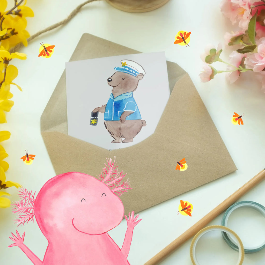 Greetings card Polizisten haben immer Recht - auch wenn sie falsch liegen! Ansichtskarten, Glückwunschkarte, Hochzeitskarte, Karte, Einladungskarte, Geburtstagskarte, Grußkarte, Klappkarte, Beruf, Ausbildung, Jubiläum, Abschied, Rente, Kollege, Kollegin, Geschenk, Schenken, Arbeitskollege, Mitarbeiter, Firma, Danke, Dankeschön