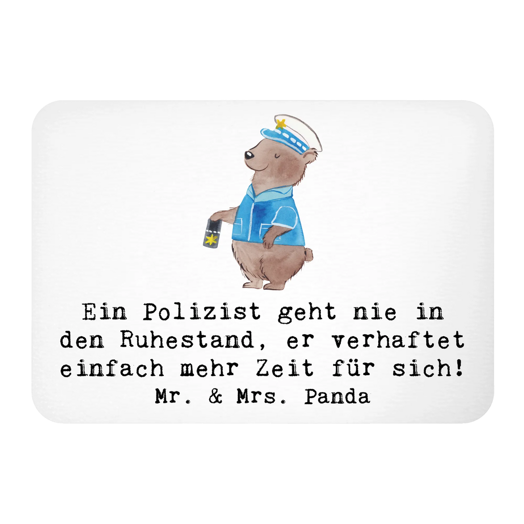 Magnet Polizist Ruhestand Motivmagnete, Kühlschrank Dekoration, Kühlschrankmagnet, Dekomagnet, Pinnwandmagnet, Whiteboard Magnet, Notiz Magnet, Souvenir Magnet, Beruf, Ausbildung, Jubiläum, Abschied, Rente, Kollege, Kollegin, Geschenk, Schenken, Arbeitskollege, Mitarbeiter, Firma, Danke, Dankeschön