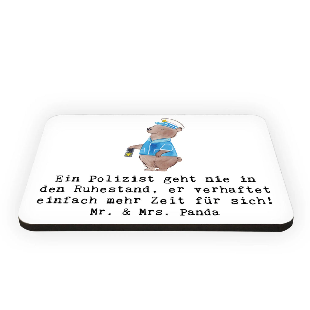 Magnet Polizist Ruhestand Motivmagnete, Kühlschrank Dekoration, Kühlschrankmagnet, Dekomagnet, Pinnwandmagnet, Whiteboard Magnet, Notiz Magnet, Souvenir Magnet, Beruf, Ausbildung, Jubiläum, Abschied, Rente, Kollege, Kollegin, Geschenk, Schenken, Arbeitskollege, Mitarbeiter, Firma, Danke, Dankeschön