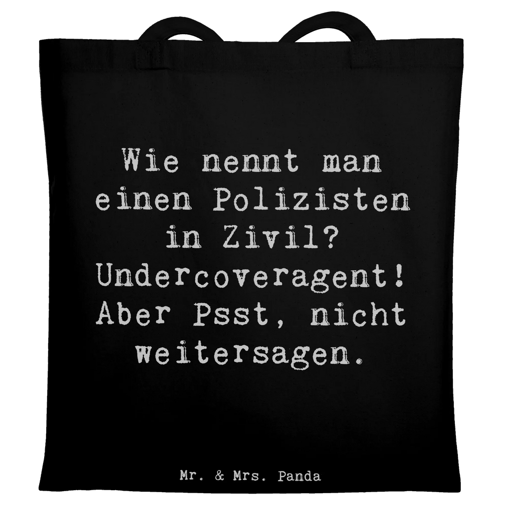 Tragetasche Spruch Geheimer Polizist Stoffbeutel, Einkaufstüte, Jutebeutel, Shopper, Schultertasche, Strandtasche, Beutel, Tasche, Beuteltasche, Einkaufstasche, Tragetasche, Umhängetasche, Badetasche, Jutetasche, Stofftasche, Laptoptasche, Beruf, Ausbildung, Jubiläum, Abschied, Rente, Kollege, Kollegin, Geschenk, Schenken, Arbeitskollege, Mitarbeiter, Firma, Danke, Dankeschön