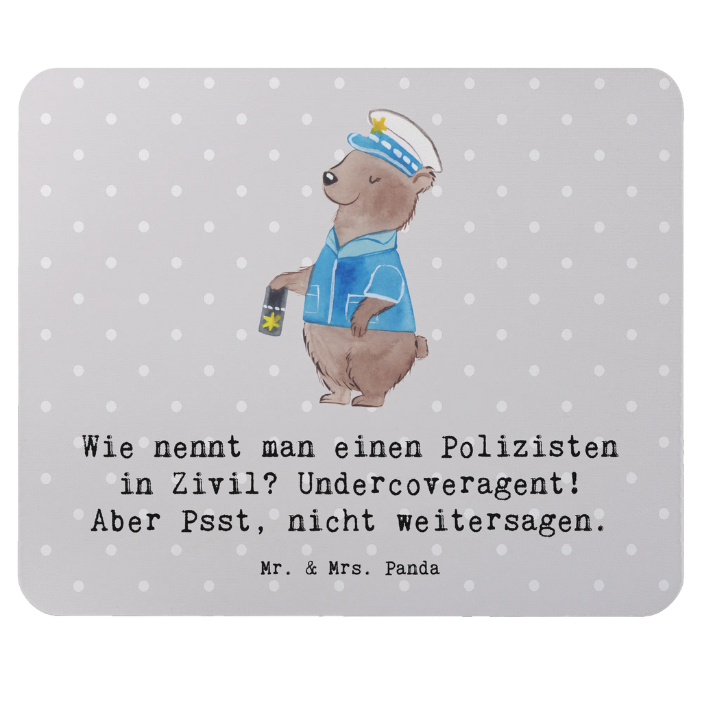Mouse mat Wie nennt man einen Polizisten in Zivil? Undercoveragent! Aber Psst, nicht weitersagen. PC Zubehör, Mousepad, Mauspad, Computer zubehör, Einzigartiges Mauspad, Designer Mauspad, Büroausstattung, Mausunterlage, Mauspad Büro, Arbeitszimmer, Beruf, Ausbildung, Jubiläum, Abschied, Rente, Kollege, Kollegin, Geschenk, Schenken, Arbeitskollege, Mitarbeiter, Firma, Danke, Dankeschön