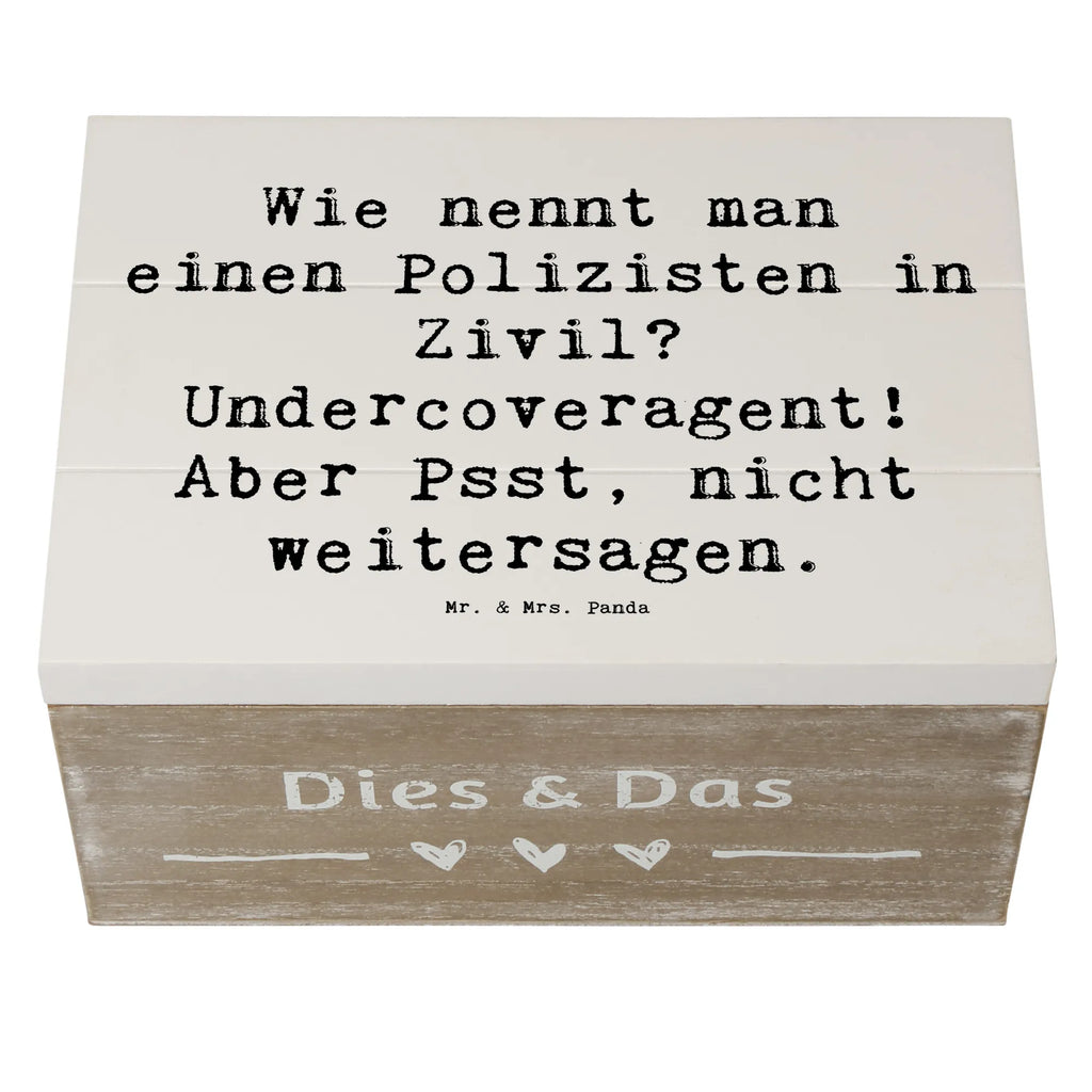 Holzkiste Spruch Geheimer Polizist XXL, Kiste, Geschenkbox, Truhe, Erinnerungskiste, Schatulle, Geschenkdose, Dekokiste, Holzkiste, Aufbewahrungsbox, Erinnerungsbox, Schatzkiste, Beruf, Ausbildung, Jubiläum, Abschied, Rente, Kollege, Kollegin, Geschenk, Schenken, Arbeitskollege, Mitarbeiter, Firma, Danke, Dankeschön
