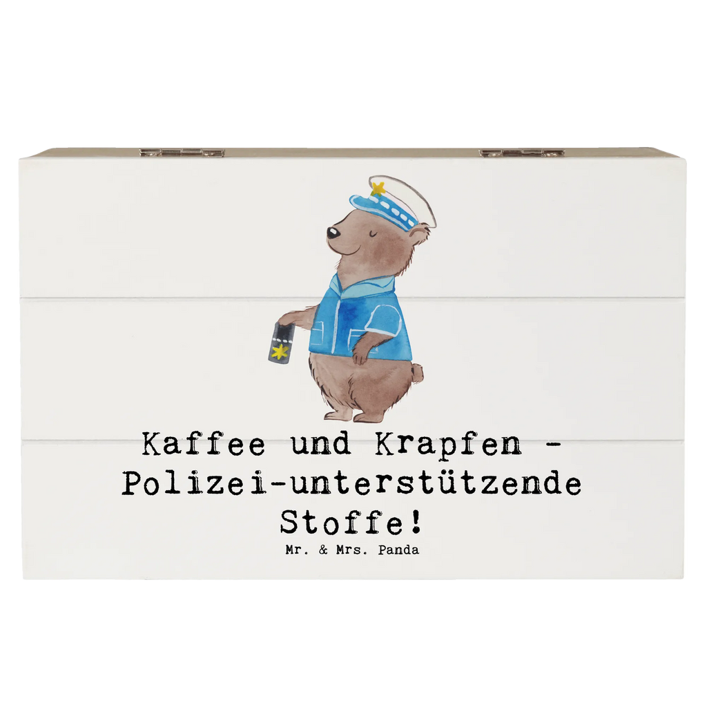 Holzkiste Polizist Kaffee Krapfen Geschenkdose, Erinnerungskiste, Schatulle, Holzkiste, Aufbewahrungsbox, Kiste, Geschenkbox, XXL, Truhe, Erinnerungsbox, Schatzkiste, Dekokiste, Beruf, Ausbildung, Jubiläum, Abschied, Rente, Kollege, Kollegin, Geschenk, Schenken, Arbeitskollege, Mitarbeiter, Firma, Danke, Dankeschön
