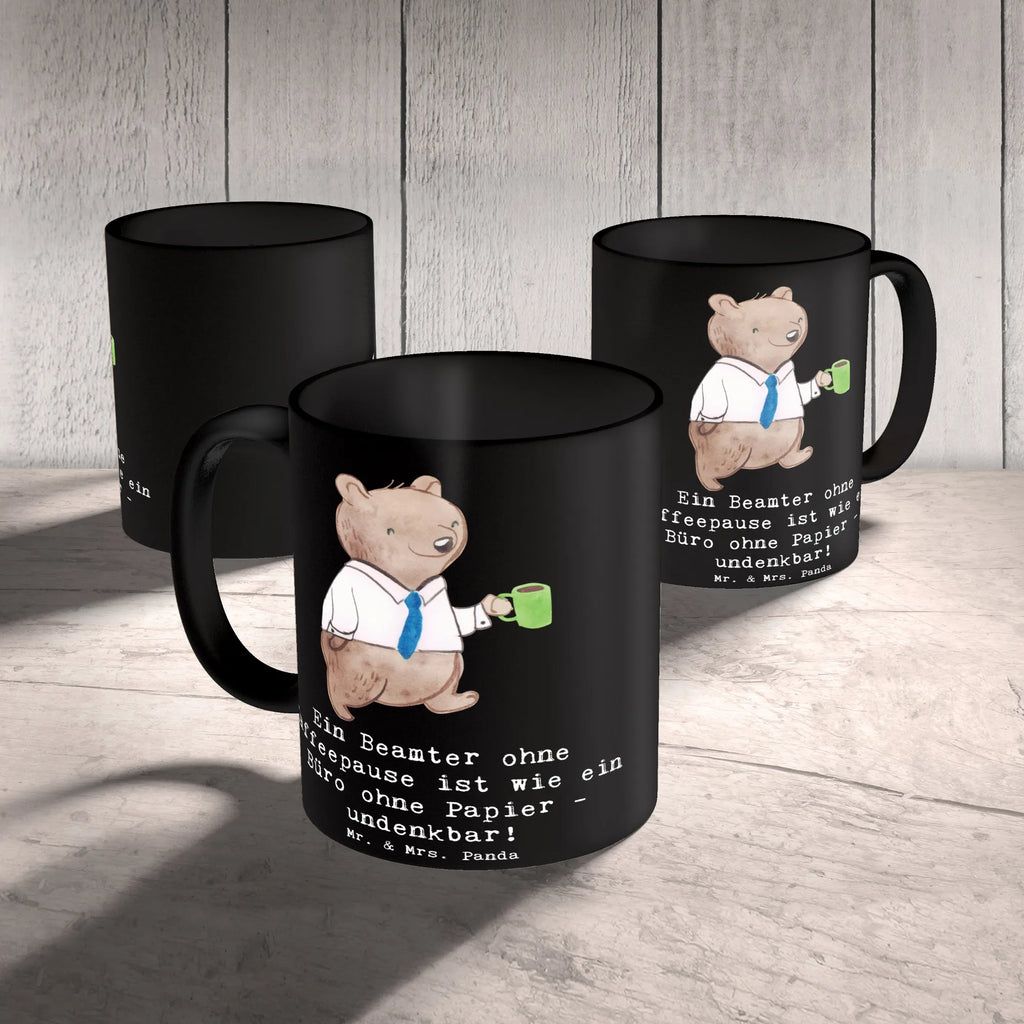Mug Ein Beamter ohne Kaffeepause ist wie ein Büro ohne Papier - undenkbar! Teetasse, Tasse mit Motiven, Tasse mit Zitaten, Geschenktasse, Porzellantasse, Bürotasse, Kaffeetasse, Tasse, Keramiktasse, Beruf, Ausbildung, Jubiläum, Abschied, Rente, Kollege, Kollegin, Geschenk, Schenken, Arbeitskollege, Mitarbeiter, Firma, Danke, Dankeschön