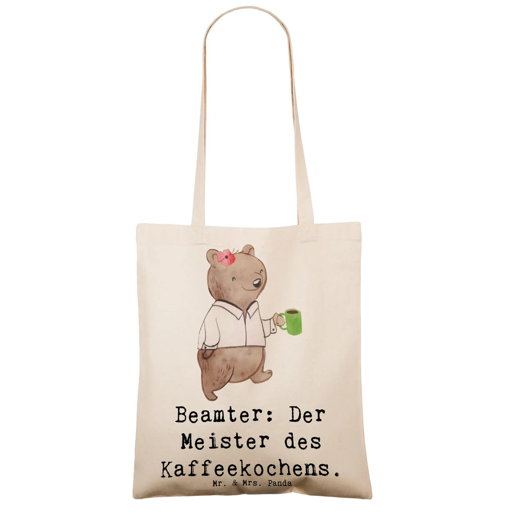 Tote bag Beamter: Der Meister des Kaffeekochens. Umhängetasche, Tasche, Stofftasche, Jutebeutel, Einkaufstüte, Laptoptasche, Strandtasche, Beuteltasche, Badetasche, Schultertasche, Beutel, Tragetasche, Jutetasche, Shopper, Einkaufstasche, Stoffbeutel, Beruf, Ausbildung, Jubiläum, Abschied, Rente, Kollege, Kollegin, Geschenk, Schenken, Arbeitskollege, Mitarbeiter, Firma, Danke, Dankeschön