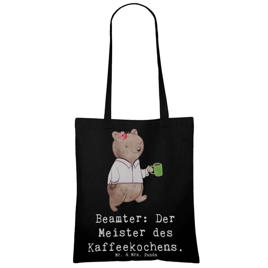 Tote bag Beamter: Der Meister des Kaffeekochens. Umhängetasche, Tasche, Stofftasche, Jutebeutel, Einkaufstüte, Laptoptasche, Strandtasche, Beuteltasche, Badetasche, Schultertasche, Beutel, Tragetasche, Jutetasche, Shopper, Einkaufstasche, Stoffbeutel, Beruf, Ausbildung, Jubiläum, Abschied, Rente, Kollege, Kollegin, Geschenk, Schenken, Arbeitskollege, Mitarbeiter, Firma, Danke, Dankeschön