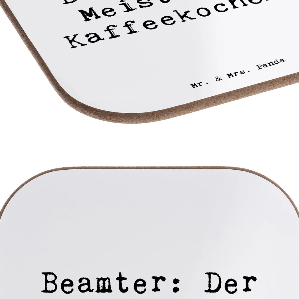 Square coaster Saying Beamter: Der Meister des Kaffeekochens. Untersetzer Gläser, Untersetzer, Glasuntersetzer, Korkuntersetzer, Untersetzer für Gläser, Getränkeuntersetzer, Untersetzer Design, Untersetzer Holz, Tassen Untersetzer, Holzuntersetzer, Untersetzer aus Holz, Bierdeckel, Beruf, Ausbildung, Jubiläum, Abschied, Rente, Kollege, Kollegin, Geschenk, Schenken, Arbeitskollege, Mitarbeiter, Firma, Danke, Dankeschön