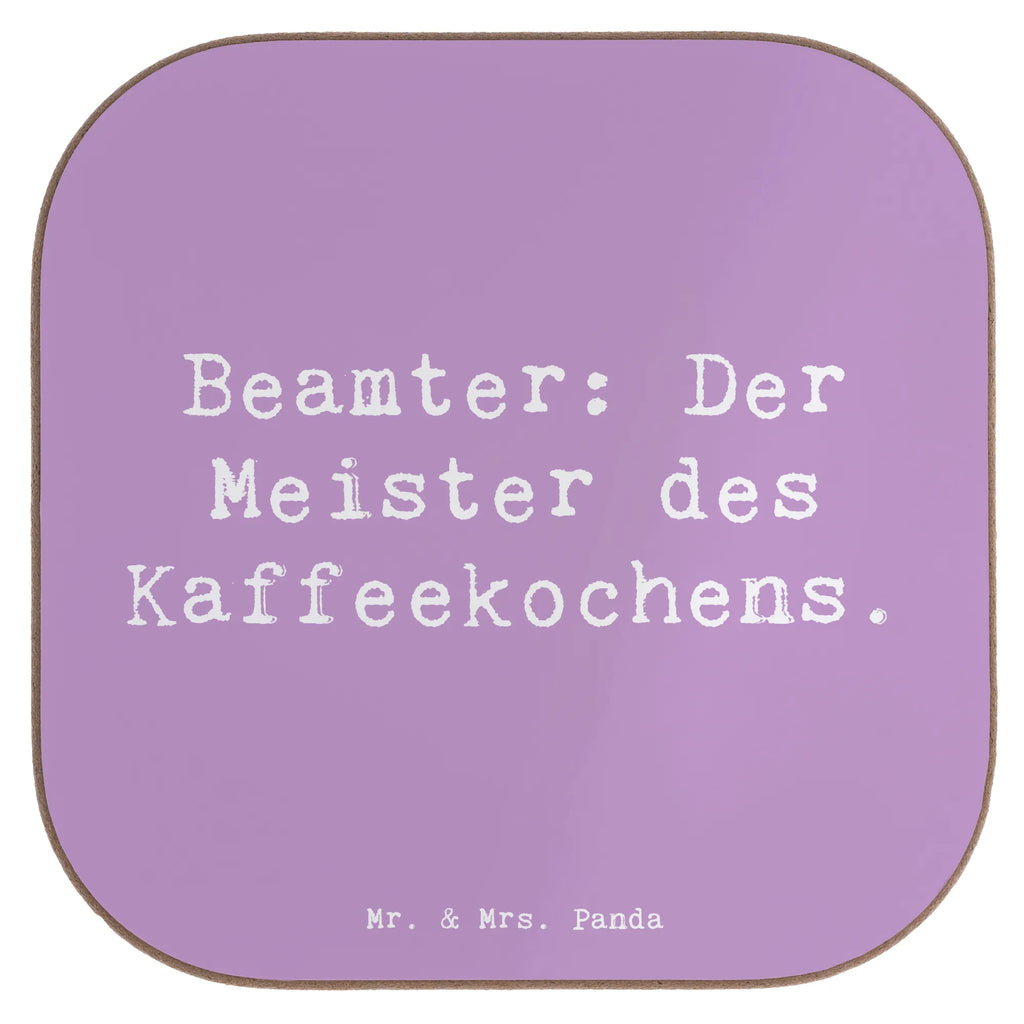 Square coaster Saying Beamter: Der Meister des Kaffeekochens. Untersetzer Gläser, Untersetzer, Glasuntersetzer, Korkuntersetzer, Untersetzer für Gläser, Getränkeuntersetzer, Untersetzer Design, Untersetzer Holz, Tassen Untersetzer, Holzuntersetzer, Untersetzer aus Holz, Bierdeckel, Beruf, Ausbildung, Jubiläum, Abschied, Rente, Kollege, Kollegin, Geschenk, Schenken, Arbeitskollege, Mitarbeiter, Firma, Danke, Dankeschön