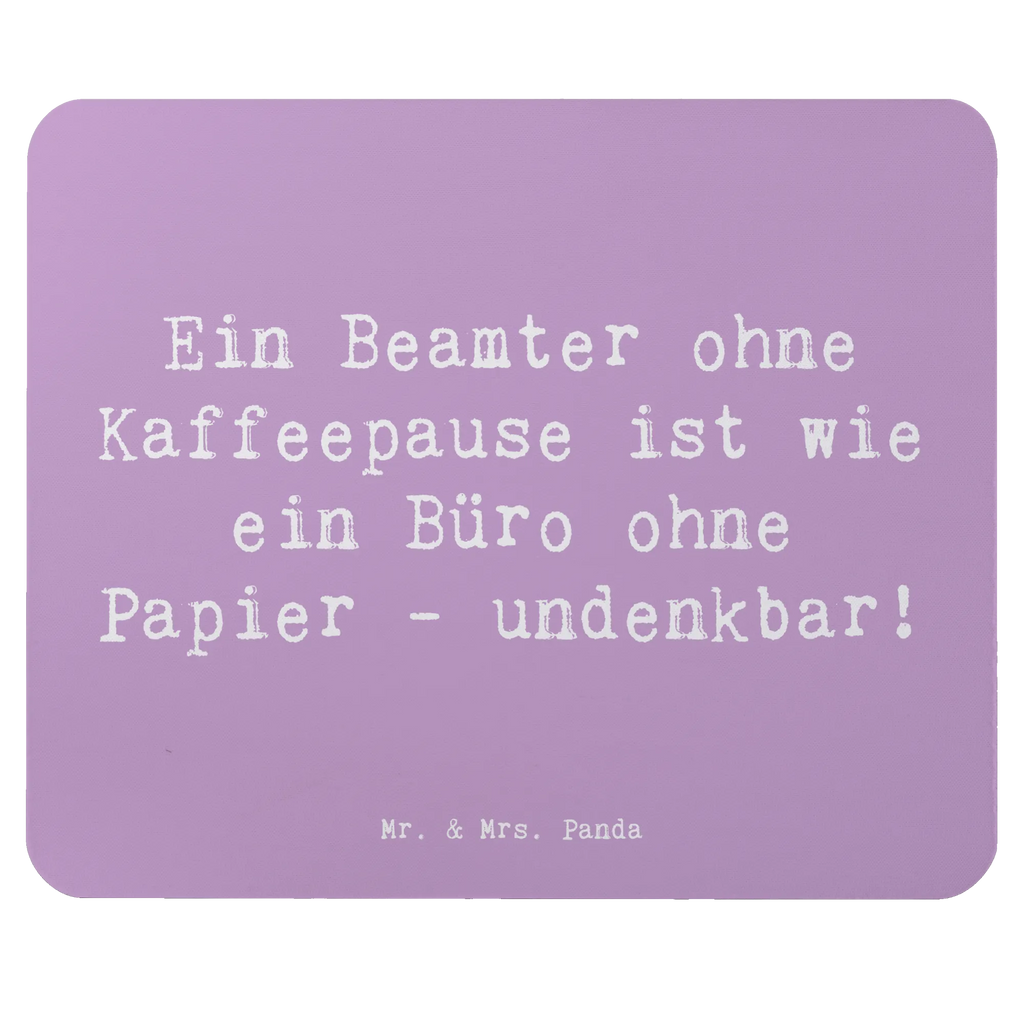 Mouse mat Saying Ein Beamter ohne Kaffeepause ist wie ein Büro ohne Papier - undenkbar! Mausunterlage, PC Zubehör, Mauspad, Computer zubehör, Mousepad, Designer Mauspad, Büroausstattung, Einzigartiges Mauspad, Arbeitszimmer, Mauspad Büro, Beruf, Ausbildung, Jubiläum, Abschied, Rente, Kollege, Kollegin, Geschenk, Schenken, Arbeitskollege, Mitarbeiter, Firma, Danke, Dankeschön