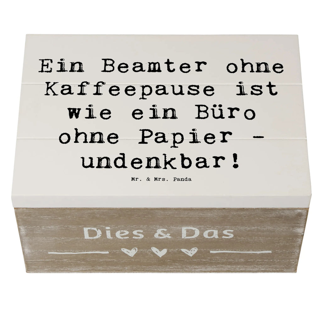 Holzkiste Spruch Beamter Kaffeepause XXL, Aufbewahrungsbox, Geschenkbox, Kiste, Truhe, Dekokiste, Schatulle, Erinnerungsbox, Erinnerungskiste, Geschenkdose, Holzkiste, Schatzkiste, Beruf, Ausbildung, Jubiläum, Abschied, Rente, Kollege, Kollegin, Geschenk, Schenken, Arbeitskollege, Mitarbeiter, Firma, Danke, Dankeschön