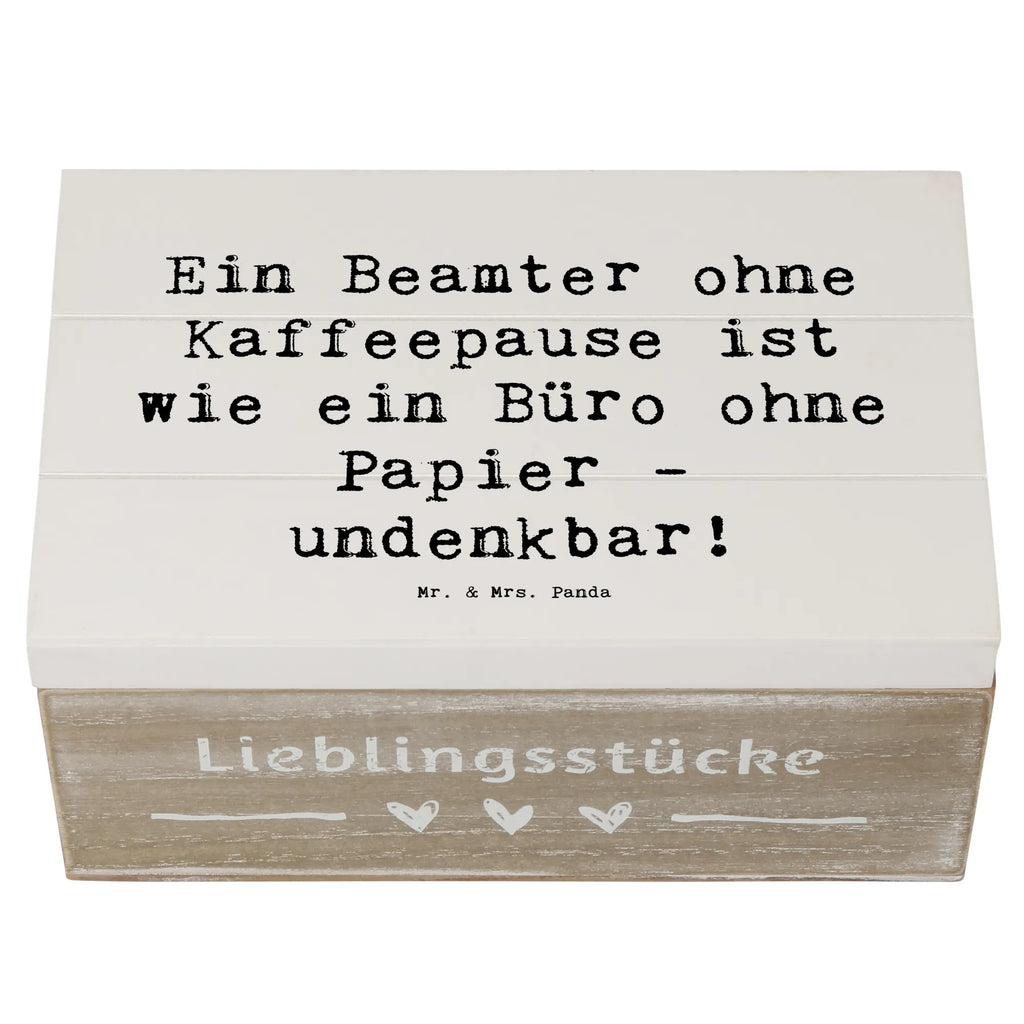 Holzkiste Spruch Beamter Kaffeepause XXL, Aufbewahrungsbox, Geschenkbox, Kiste, Truhe, Dekokiste, Schatulle, Erinnerungsbox, Erinnerungskiste, Geschenkdose, Holzkiste, Schatzkiste, Beruf, Ausbildung, Jubiläum, Abschied, Rente, Kollege, Kollegin, Geschenk, Schenken, Arbeitskollege, Mitarbeiter, Firma, Danke, Dankeschön