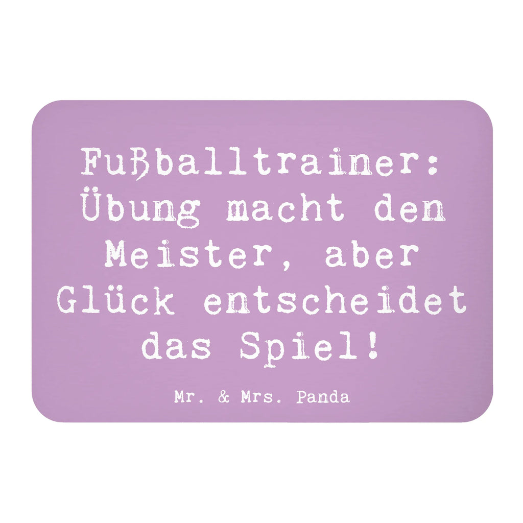 Magnet Saying Fußballtrainer: Übung macht den Meister, aber Glück entscheidet das Spiel! Pinnwandmagnet, Kühlschrankmagnet, Whiteboard Magnet, Motivmagnete, Souvenir Magnet, Dekomagnet, Kühlschrank Dekoration, Notiz Magnet, Beruf, Ausbildung, Jubiläum, Abschied, Rente, Kollege, Kollegin, Geschenk, Schenken, Arbeitskollege, Mitarbeiter, Firma, Danke, Dankeschön