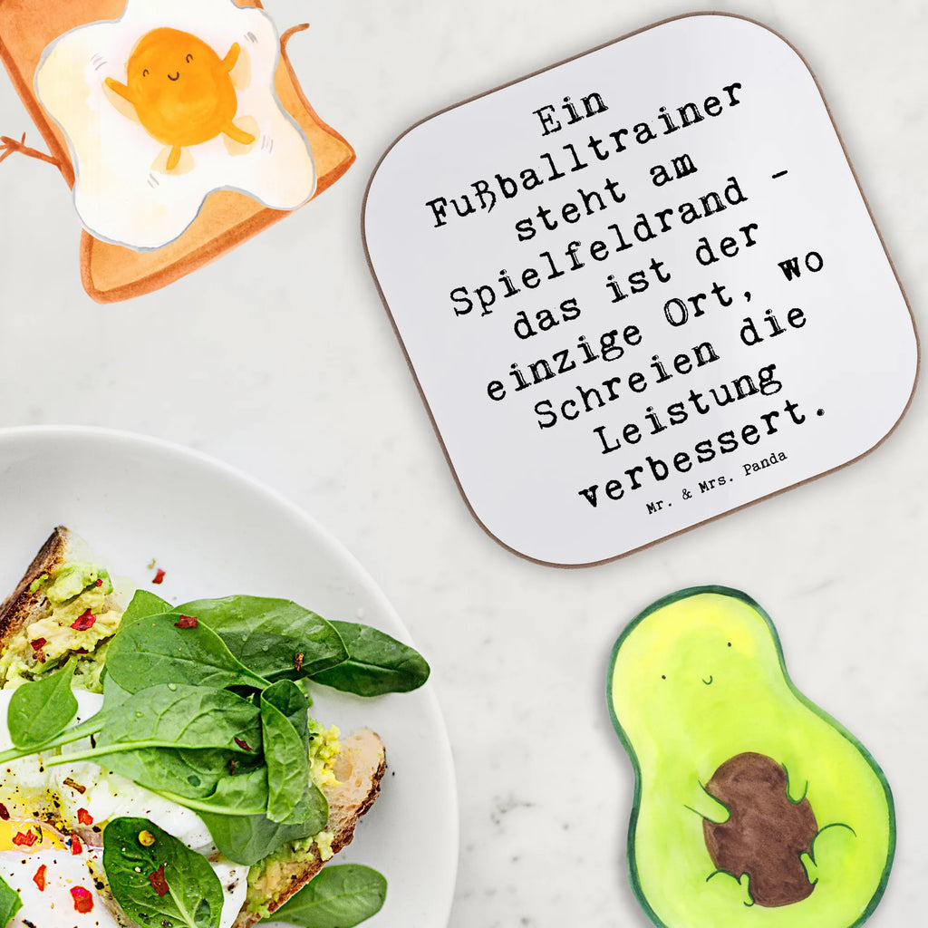 Square coaster Saying Ein Fußballtrainer steht am Spielfeldrand - das ist der einzige Ort, wo Schreien die Leistung verbessert. Untersetzer Holz, Glasuntersetzer, Untersetzer Design, Untersetzer Gläser, Untersetzer für Gläser, Holzuntersetzer, Getränkeuntersetzer, Bierdeckel, Tassen Untersetzer, Korkuntersetzer, Untersetzer aus Holz, Untersetzer, Beruf, Ausbildung, Jubiläum, Abschied, Rente, Kollege, Kollegin, Geschenk, Schenken, Arbeitskollege, Mitarbeiter, Firma, Danke, Dankeschön