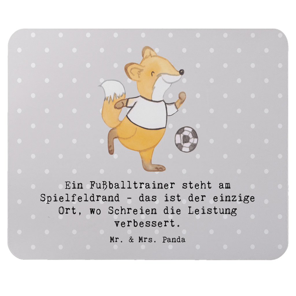 Mouse mat Ein Fußballtrainer steht am Spielfeldrand - das ist der einzige Ort, wo Schreien die Leistung verbessert. Mausunterlage, PC Zubehör, Büroausstattung, Arbeitszimmer, Einzigartiges Mauspad, Designer Mauspad, Mousepad, Mauspad Büro, Mauspad, Computer zubehör, Beruf, Ausbildung, Jubiläum, Abschied, Rente, Kollege, Kollegin, Geschenk, Schenken, Arbeitskollege, Mitarbeiter, Firma, Danke, Dankeschön
