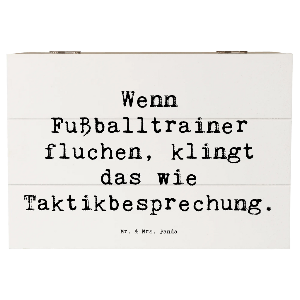 Holzkiste Spruch Fußballtrainer Taktik Erinnerungskiste, XXL, Geschenkbox, Geschenkdose, Kiste, Dekokiste, Erinnerungsbox, Truhe, Holzkiste, Schatulle, Schatzkiste, Aufbewahrungsbox, Beruf, Ausbildung, Jubiläum, Abschied, Rente, Kollege, Kollegin, Geschenk, Schenken, Arbeitskollege, Mitarbeiter, Firma, Danke, Dankeschön