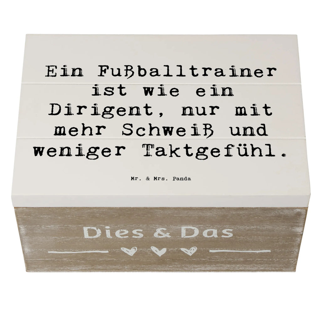 Holzkiste Spruch Fußballtrainer Dirigent XXL, Truhe, Erinnerungsbox, Erinnerungskiste, Kiste, Holzkiste, Aufbewahrungsbox, Schatzkiste, Schatulle, Geschenkdose, Dekokiste, Geschenkbox, Beruf, Ausbildung, Jubiläum, Abschied, Rente, Kollege, Kollegin, Geschenk, Schenken, Arbeitskollege, Mitarbeiter, Firma, Danke, Dankeschön