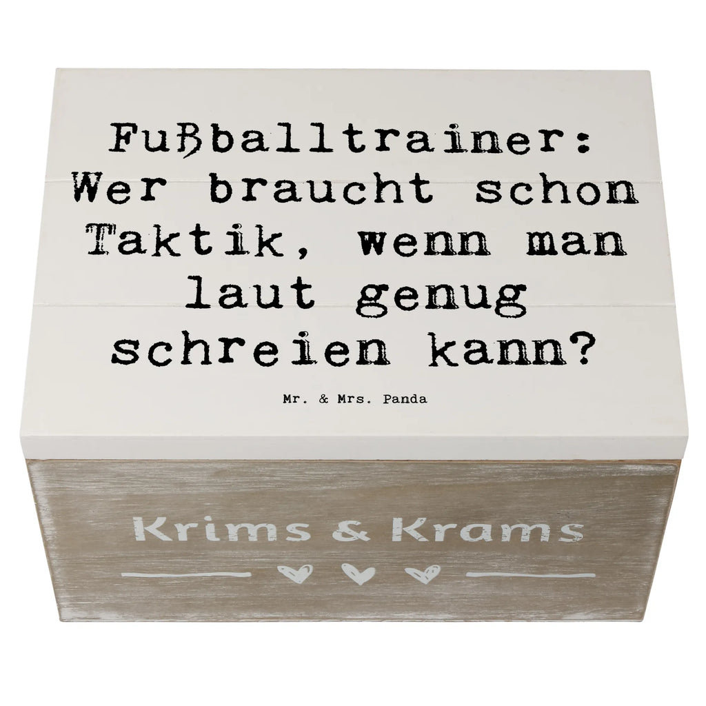 Holzkiste Spruch Fußballtrainer Motivation Schatzkiste, Geschenkdose, Kiste, Erinnerungsbox, XXL, Schatulle, Holzkiste, Dekokiste, Aufbewahrungsbox, Erinnerungskiste, Geschenkbox, Truhe, Beruf, Ausbildung, Jubiläum, Abschied, Rente, Kollege, Kollegin, Geschenk, Schenken, Arbeitskollege, Mitarbeiter, Firma, Danke, Dankeschön