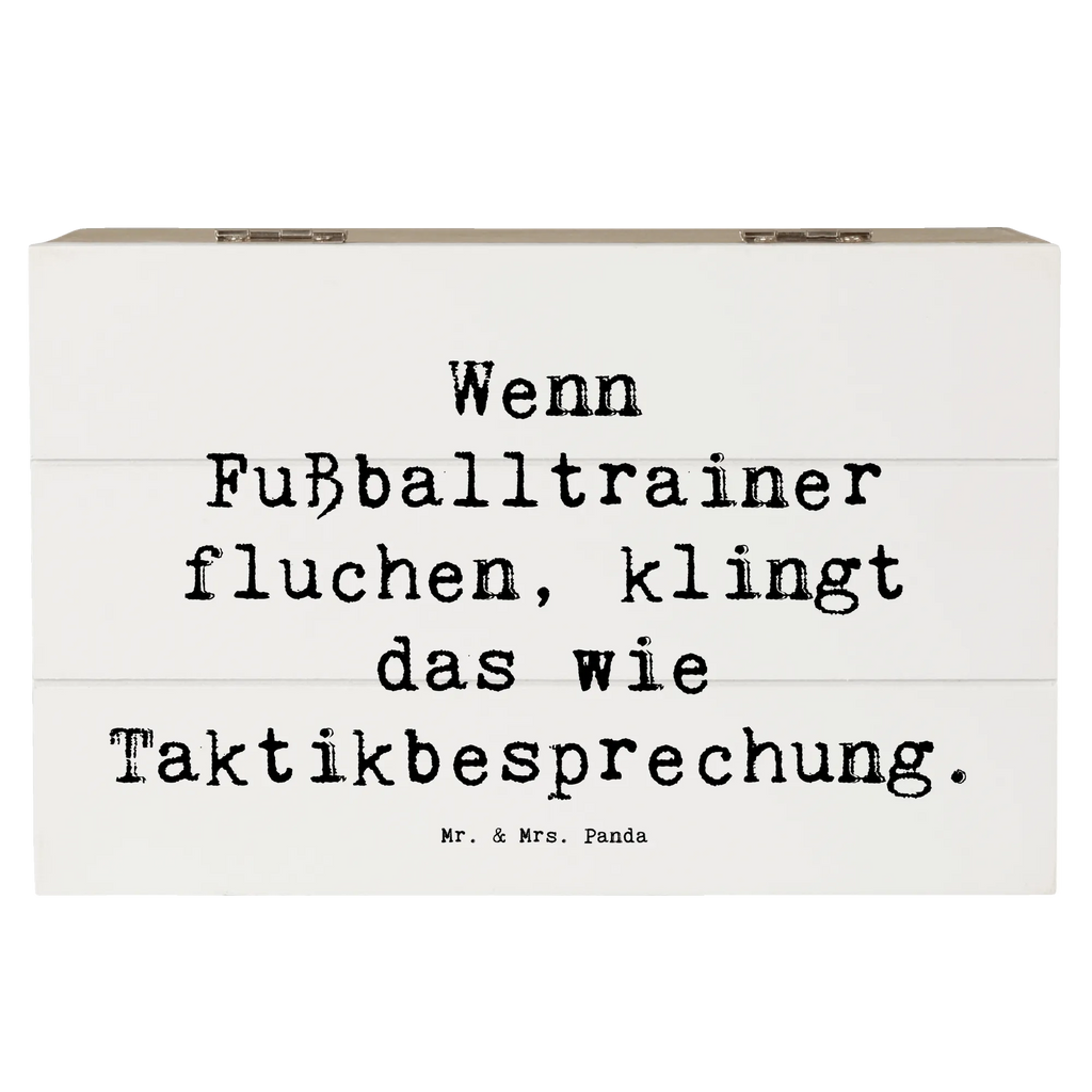 Holzkiste Spruch Fußballtrainer Taktik Erinnerungskiste, XXL, Geschenkbox, Geschenkdose, Kiste, Dekokiste, Erinnerungsbox, Truhe, Holzkiste, Schatulle, Schatzkiste, Aufbewahrungsbox, Beruf, Ausbildung, Jubiläum, Abschied, Rente, Kollege, Kollegin, Geschenk, Schenken, Arbeitskollege, Mitarbeiter, Firma, Danke, Dankeschön