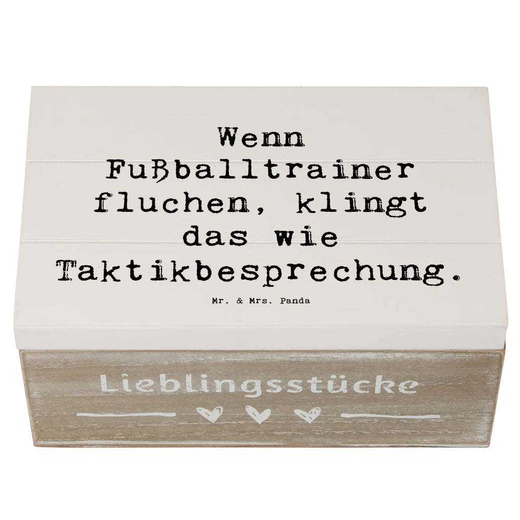 Holzkiste Spruch Fußballtrainer Taktik Erinnerungskiste, XXL, Geschenkbox, Geschenkdose, Kiste, Dekokiste, Erinnerungsbox, Truhe, Holzkiste, Schatulle, Schatzkiste, Aufbewahrungsbox, Beruf, Ausbildung, Jubiläum, Abschied, Rente, Kollege, Kollegin, Geschenk, Schenken, Arbeitskollege, Mitarbeiter, Firma, Danke, Dankeschön