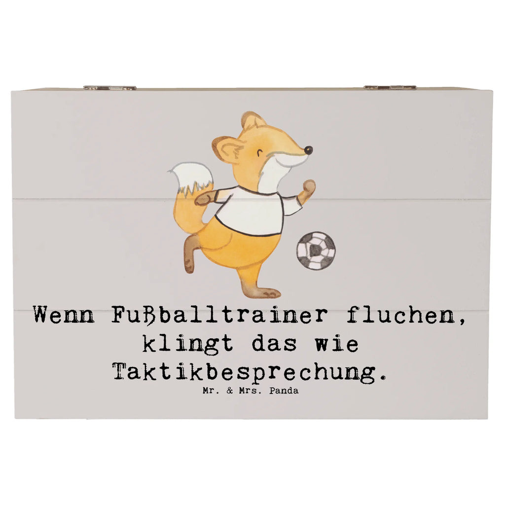 Wooden chest Wenn Fußballtrainer fluchen, klingt das wie Taktikbesprechung. Erinnerungsbox, Geschenkdose, Aufbewahrungsbox, Geschenkbox, Schatzkiste, Dekokiste, Kiste, Erinnerungskiste, Truhe, Schatulle, Holzkiste, XXL, Beruf, Ausbildung, Jubiläum, Abschied, Rente, Kollege, Kollegin, Geschenk, Schenken, Arbeitskollege, Mitarbeiter, Firma, Danke, Dankeschön