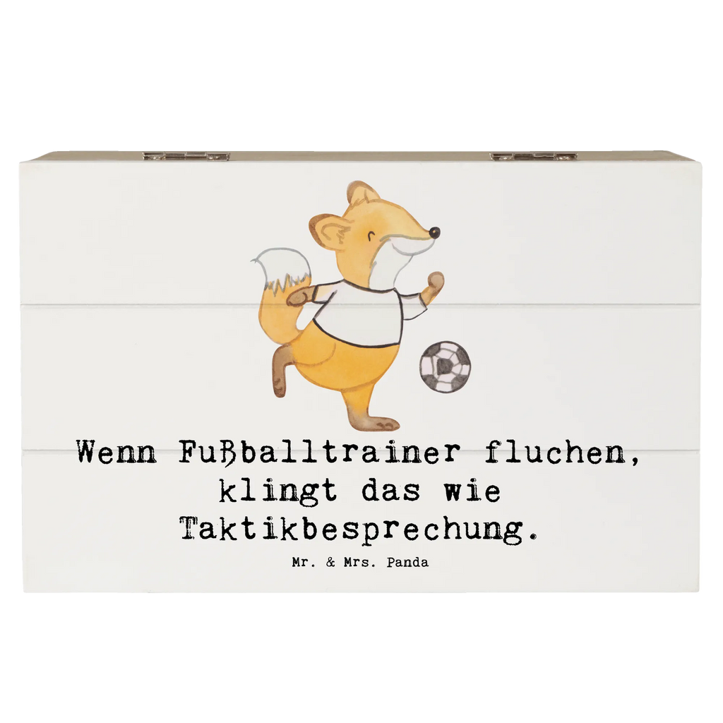 Wooden chest Wenn Fußballtrainer fluchen, klingt das wie Taktikbesprechung. Erinnerungsbox, Geschenkdose, Aufbewahrungsbox, Geschenkbox, Schatzkiste, Dekokiste, Kiste, Erinnerungskiste, Truhe, Schatulle, Holzkiste, XXL, Beruf, Ausbildung, Jubiläum, Abschied, Rente, Kollege, Kollegin, Geschenk, Schenken, Arbeitskollege, Mitarbeiter, Firma, Danke, Dankeschön