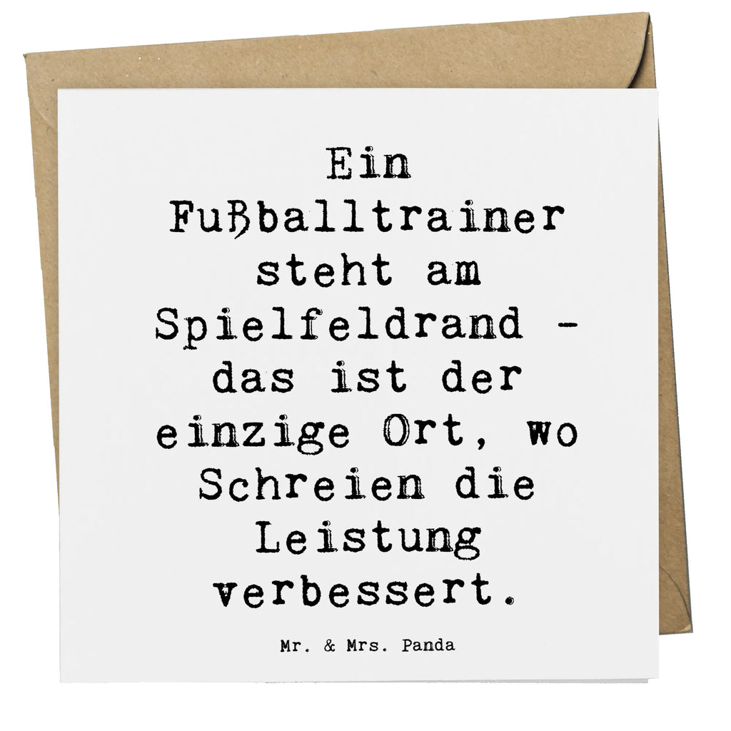Deluxe Karte Spruch Fußballtrainer Energie Glückwunschkarte, Karte, Geburtstagskarte, Hochwertige Klappkarte, Einladungskarte, Hochzeitskarte, Klappkarte, Hochwertige Grußkarte, Grußkarte, Beruf, Ausbildung, Jubiläum, Abschied, Rente, Kollege, Kollegin, Geschenk, Schenken, Arbeitskollege, Mitarbeiter, Firma, Danke, Dankeschön