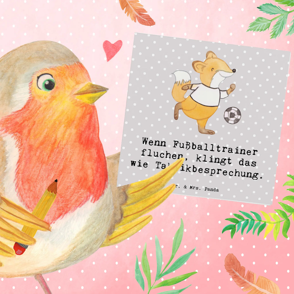 Deluxe Card Wenn Fußballtrainer fluchen, klingt das wie Taktikbesprechung. Glückwunschkarte, Karte, Hochwertige Grußkarte, Einladungskarte, Klappkarte, Hochzeitskarte, Geburtstagskarte, Hochwertige Klappkarte, Grußkarte, Beruf, Ausbildung, Jubiläum, Abschied, Rente, Kollege, Kollegin, Geschenk, Schenken, Arbeitskollege, Mitarbeiter, Firma, Danke, Dankeschön