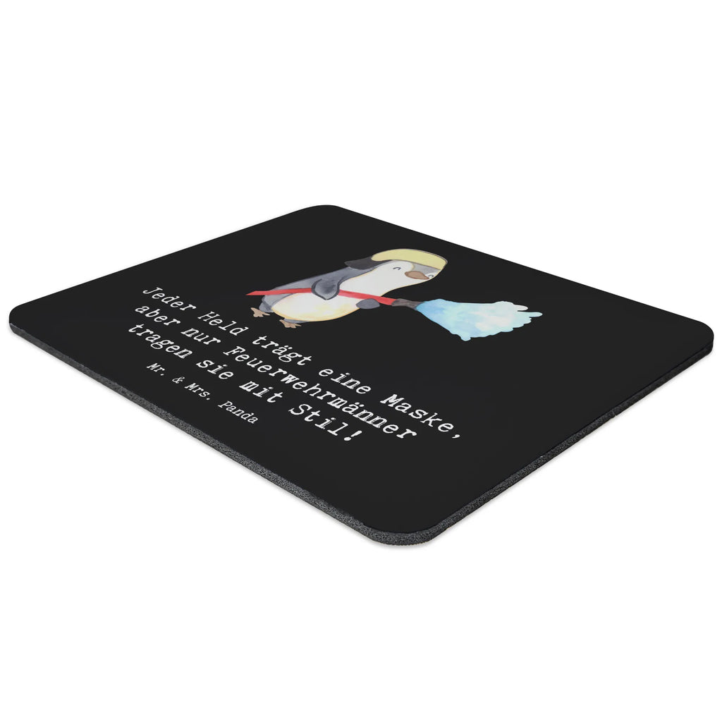 Mouse mat Jeder Held trägt eine Maske, aber nur Feuerwehrmänner tragen sie mit Stil! Mousepad, Mauspad, Einzigartiges Mauspad, Mauspad Büro, Arbeitszimmer, Computer zubehör, Mausunterlage, Designer Mauspad, Büroausstattung, PC Zubehör, Beruf, Ausbildung, Jubiläum, Abschied, Rente, Kollege, Kollegin, Geschenk, Schenken, Arbeitskollege, Mitarbeiter, Firma, Danke, Dankeschön