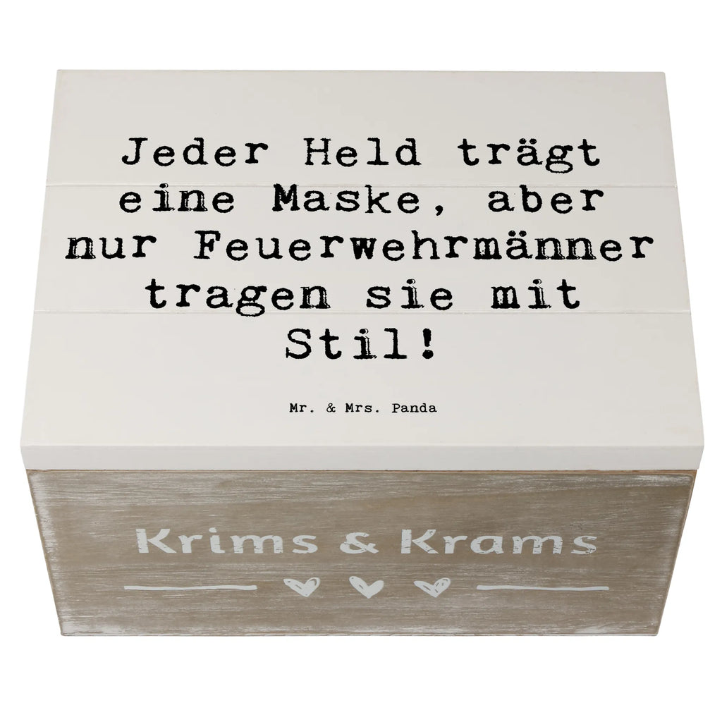 Wooden chest Saying Jeder Held trägt eine Maske, aber nur Feuerwehrmänner tragen sie mit Stil! aufbewahrungskisten, holzschachtel, Holzkiste, aufbewahrungskiste mit deckel, box holz, Holzkisten, Holzkiste mit Deckel, kiste holz, holzkästchen, truhe holz, Aufbewahrungsbox aus Holz, Holzboxen, Holztruhe, Schatulle, Aufbewahrungsbox, aufbewahrungstruhe, holztruhen, Aufbewahrungsbox Holz, Holzbox, Holzbox mit Deckel, Box aus Holz, holzschatulle, aufbewahrungsboxen, Aufbewahrungskiste, Holz Aufbewahrungsbox, Geschenk, Danke, Dankeschön, Schenken, Beruf, Ausbildung, Abschied, Rente, Kollege, Kollegin, Arbeitskollege, Mitarbeiter, Jubiläum, Firma