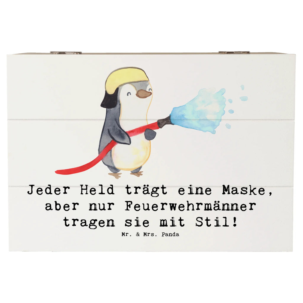 Holzkiste Stilvolle Feuerwehrmann Kiste, Holzkiste, Aufbewahrungsbox, Truhe, Geschenkbox, Erinnerungsbox, Schatzkiste, Dekokiste, Geschenkdose, Schatulle, XXL, Erinnerungskiste, Beruf, Ausbildung, Jubiläum, Abschied, Rente, Kollege, Kollegin, Geschenk, Schenken, Arbeitskollege, Mitarbeiter, Firma, Danke, Dankeschön