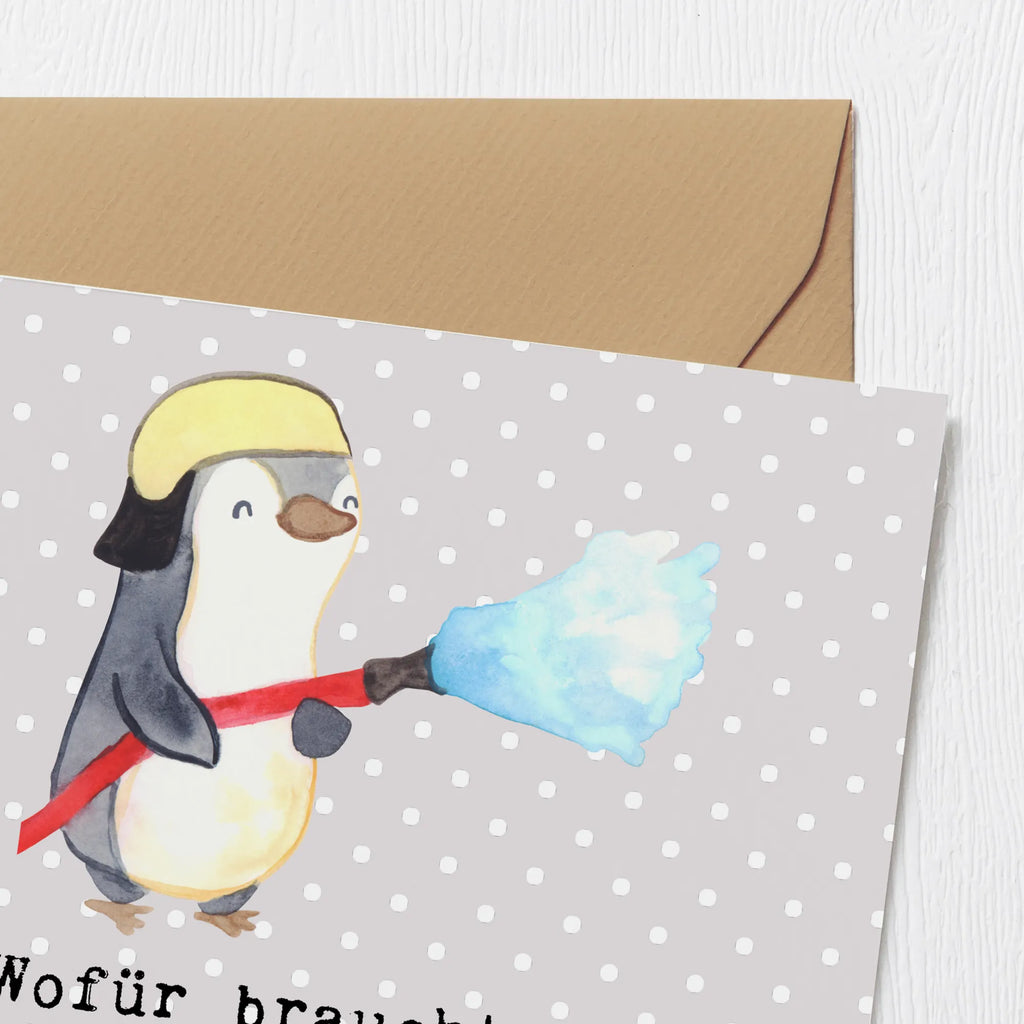 Deluxe Card Wofür braucht ein Feuerwehrmann eine Uhr? Er hat immer die heißesten Termine! Karte, Einladungskarte, Klappkarte, Geburtstagskarte, Grußkarte, Hochzeitskarte, Glückwunschkarte, Hochwertige Klappkarte, Hochwertige Grußkarte, Beruf, Ausbildung, Jubiläum, Abschied, Rente, Kollege, Kollegin, Geschenk, Schenken, Arbeitskollege, Mitarbeiter, Firma, Danke, Dankeschön