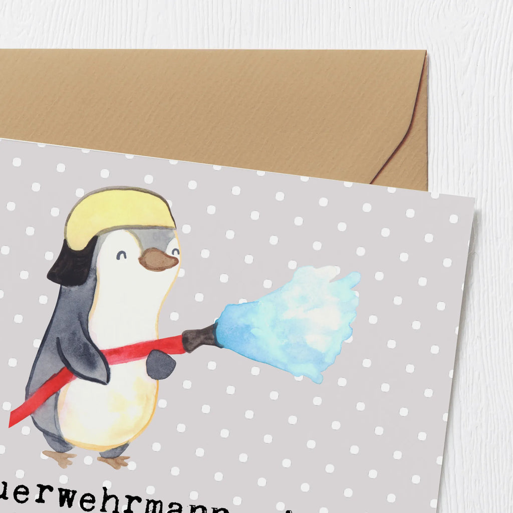 Deluxe Card Feuerwehrmann, immer bereit für den heißesten Job der Stadt! Grußkarte, Geburtstagskarte, Karte, Hochwertige Grußkarte, Hochwertige Klappkarte, Einladungskarte, Klappkarte, Hochzeitskarte, Glückwunschkarte, Beruf, Ausbildung, Jubiläum, Abschied, Rente, Kollege, Kollegin, Geschenk, Schenken, Arbeitskollege, Mitarbeiter, Firma, Danke, Dankeschön