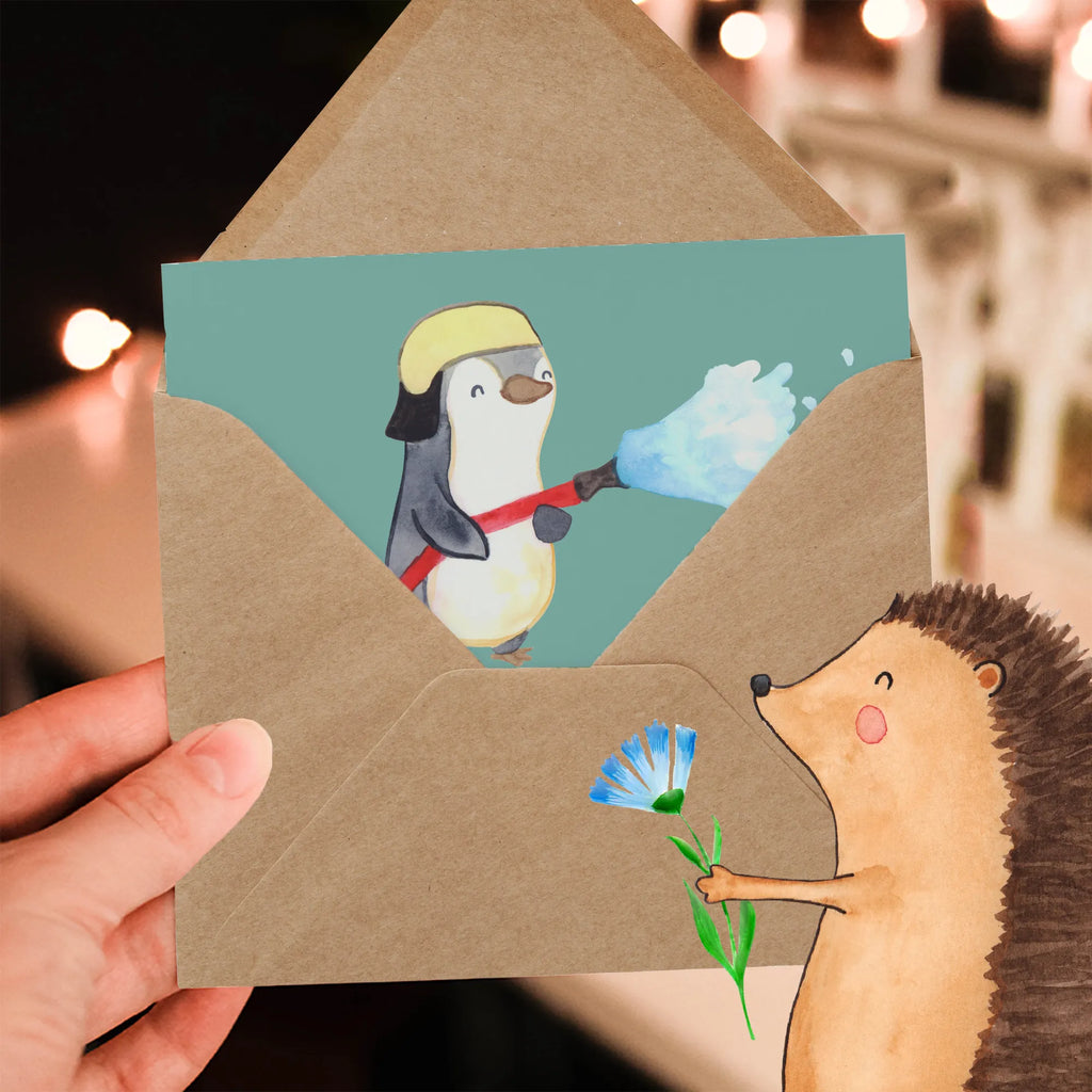 Deluxe Card Wofür braucht ein Feuerwehrmann eine Uhr? Er hat immer die heißesten Termine! Karte, Einladungskarte, Klappkarte, Geburtstagskarte, Grußkarte, Hochzeitskarte, Glückwunschkarte, Hochwertige Klappkarte, Hochwertige Grußkarte, Beruf, Ausbildung, Jubiläum, Abschied, Rente, Kollege, Kollegin, Geschenk, Schenken, Arbeitskollege, Mitarbeiter, Firma, Danke, Dankeschön