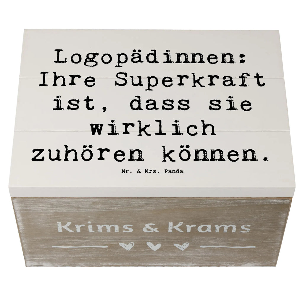 Holzkiste Spruch Logopädin Superkraft Holzkiste, Schatzkiste, Erinnerungskiste, Truhe, Schatulle, Aufbewahrungsbox, Erinnerungsbox, Geschenkdose, Geschenkbox, XXL, Dekokiste, Kiste, Beruf, Ausbildung, Jubiläum, Abschied, Rente, Kollege, Kollegin, Geschenk, Schenken, Arbeitskollege, Mitarbeiter, Firma, Danke, Dankeschön