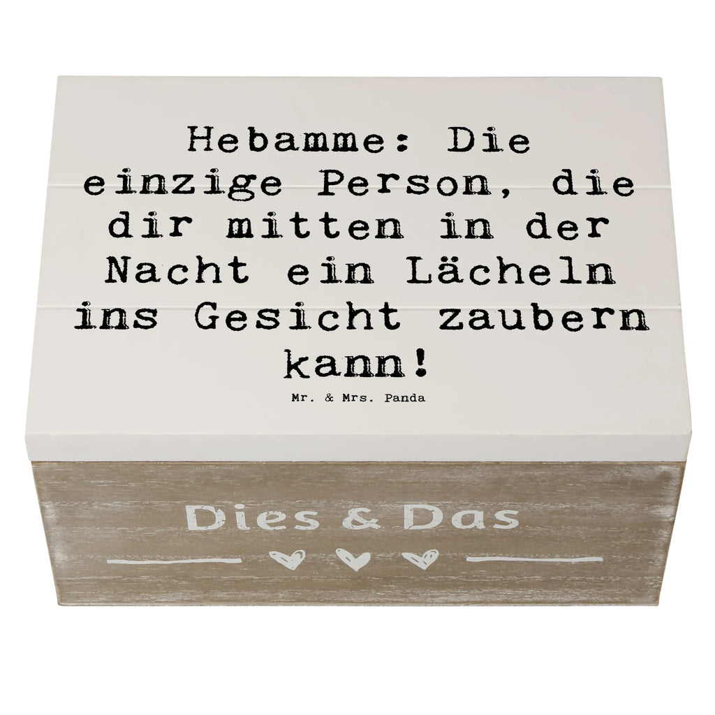Wooden chest Saying Hebamme: Die einzige Person, die dir mitten in der Nacht ein Lächeln ins Gesicht zaubern kann! Erinnerungsbox, Dekokiste, XXL, Truhe, Erinnerungskiste, Schatzkiste, Geschenkbox, Schatulle, Aufbewahrungsbox, Holzkiste, Geschenkdose, Kiste, Beruf, Ausbildung, Jubiläum, Abschied, Rente, Kollege, Kollegin, Geschenk, Schenken, Arbeitskollege, Mitarbeiter, Firma, Danke, Dankeschön