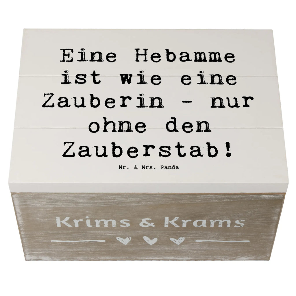 Holzkiste Spruch Hebamme Magie Erinnerungsbox, Schatulle, Dekokiste, Geschenkbox, Kiste, XXL, Schatzkiste, Holzkiste, Geschenkdose, Truhe, Aufbewahrungsbox, Erinnerungskiste, Beruf, Ausbildung, Jubiläum, Abschied, Rente, Kollege, Kollegin, Geschenk, Schenken, Arbeitskollege, Mitarbeiter, Firma, Danke, Dankeschön
