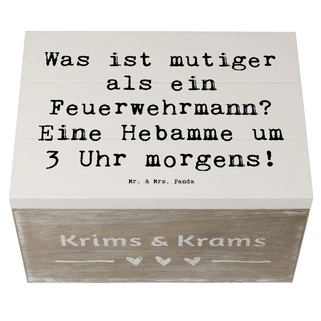 Holzkiste Spruch Mutige Hebamme Erinnerungskiste, Geschenkdose, XXL, Erinnerungsbox, Geschenkbox, Kiste, Holzkiste, Aufbewahrungsbox, Schatulle, Truhe, Dekokiste, Schatzkiste, Beruf, Ausbildung, Jubiläum, Abschied, Rente, Kollege, Kollegin, Geschenk, Schenken, Arbeitskollege, Mitarbeiter, Firma, Danke, Dankeschön