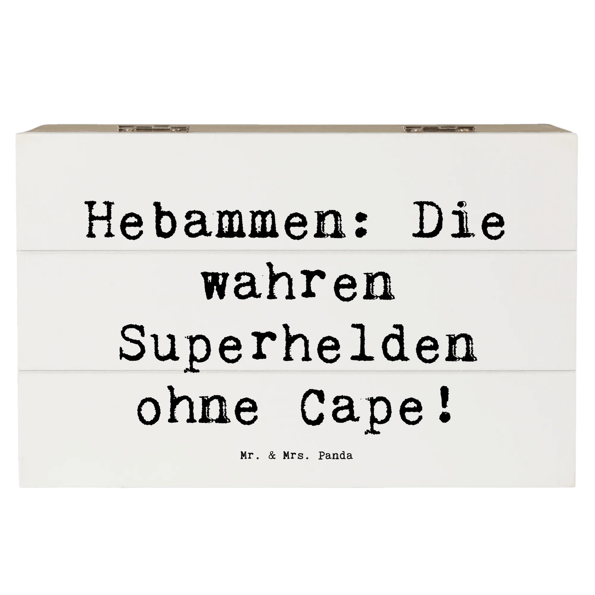 Wooden chest Saying Hebammen: Die wahren Superhelden ohne Cape! sayings, best, farewell gift, passing exam, anniversary, gift, retirement, promotion, gift idea, job start, profession