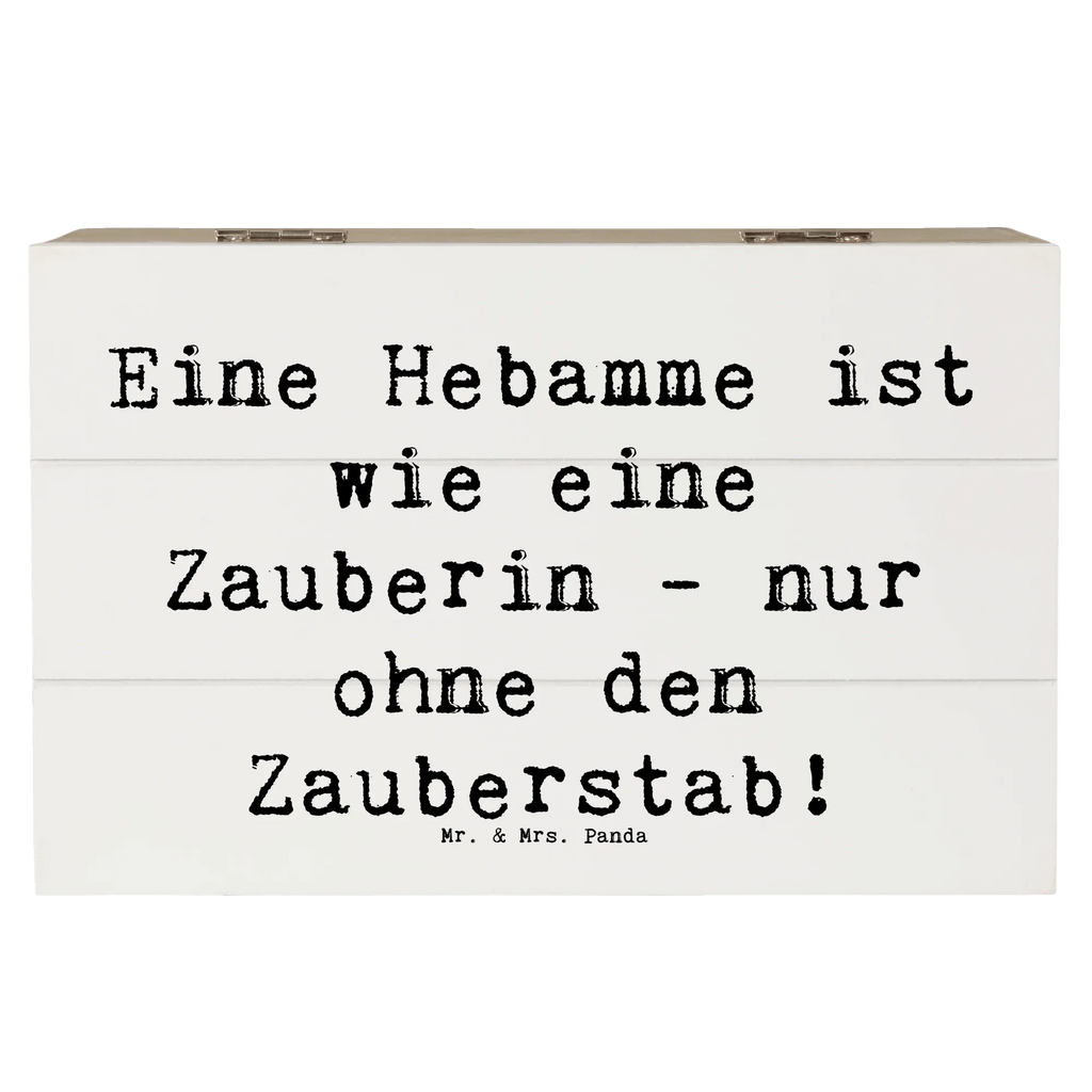 Holzkiste Spruch Hebamme Magie Erinnerungsbox, Schatulle, Dekokiste, Geschenkbox, Kiste, XXL, Schatzkiste, Holzkiste, Geschenkdose, Truhe, Aufbewahrungsbox, Erinnerungskiste, Beruf, Ausbildung, Jubiläum, Abschied, Rente, Kollege, Kollegin, Geschenk, Schenken, Arbeitskollege, Mitarbeiter, Firma, Danke, Dankeschön