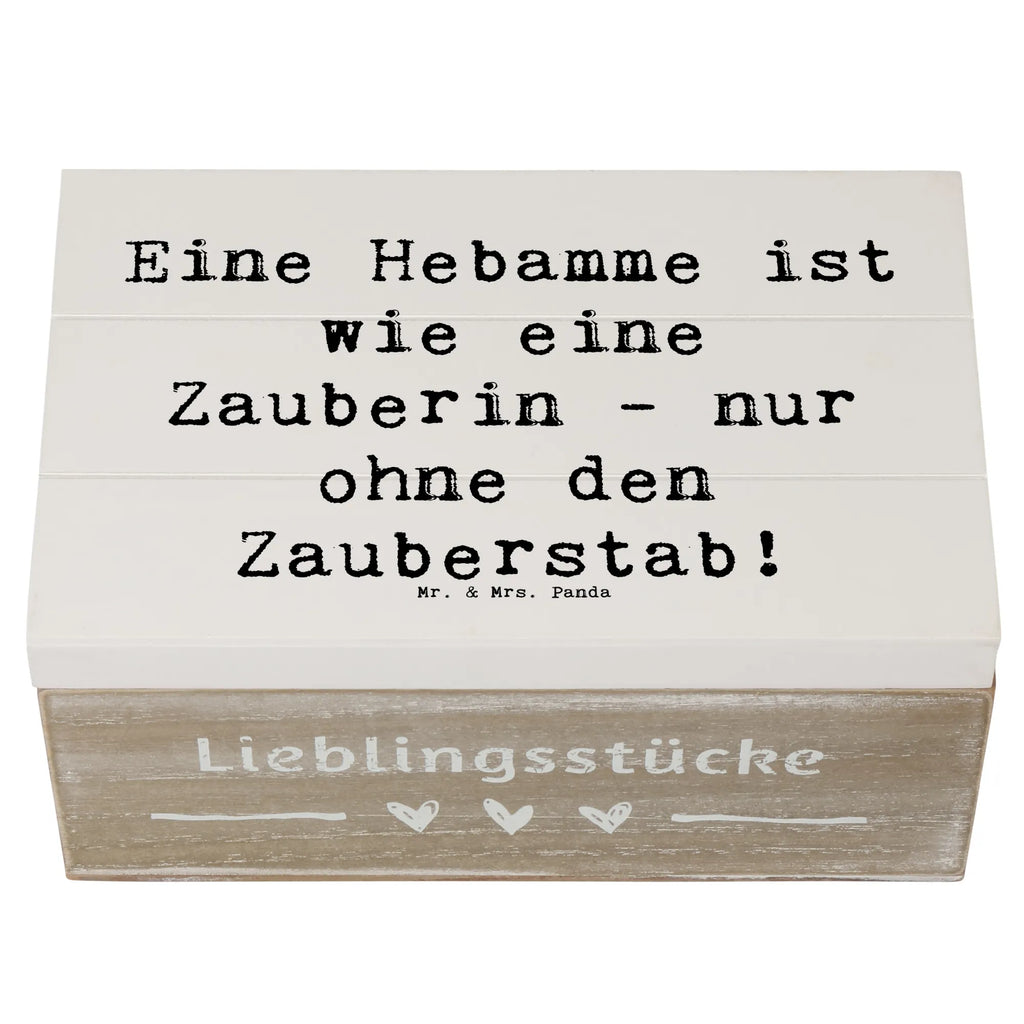 Holzkiste Spruch Hebamme Magie Erinnerungsbox, Schatulle, Dekokiste, Geschenkbox, Kiste, XXL, Schatzkiste, Holzkiste, Geschenkdose, Truhe, Aufbewahrungsbox, Erinnerungskiste, Beruf, Ausbildung, Jubiläum, Abschied, Rente, Kollege, Kollegin, Geschenk, Schenken, Arbeitskollege, Mitarbeiter, Firma, Danke, Dankeschön